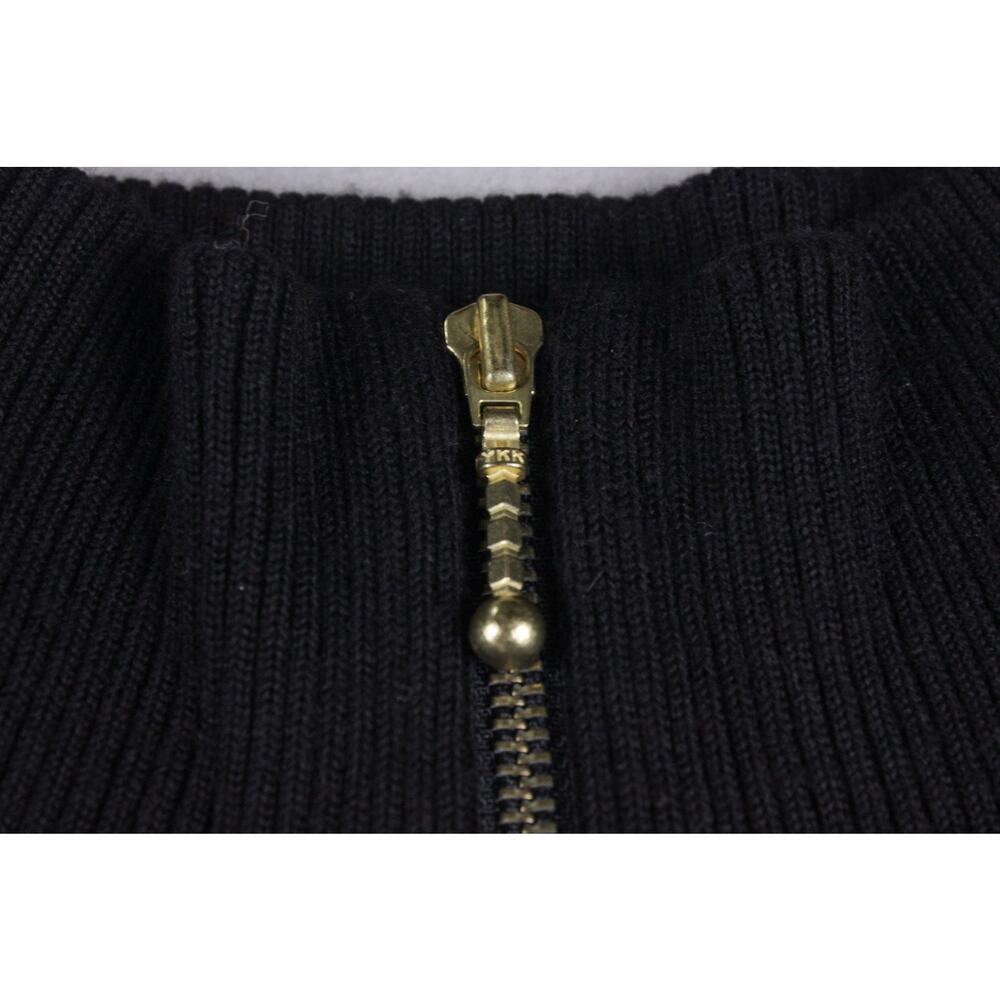 Vintage 80s Meister Ski Sweater Womens M Wool Blend 1/4 Zip Apres Ski Alpine - Picture 6 of 13